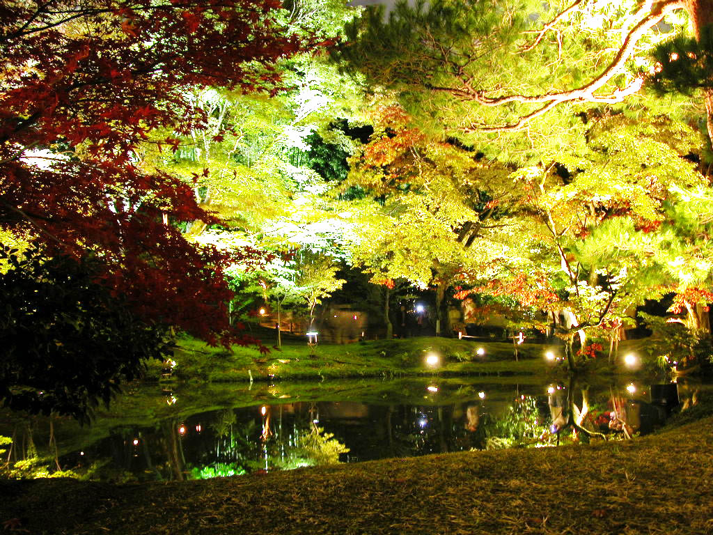 The night view of Kodai-ji