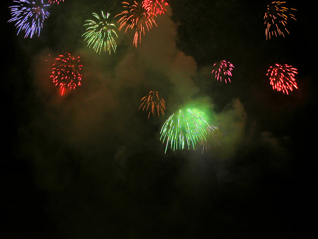 Kobe marine fireworks display
