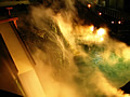 The mineral-rich sediment of Kusatsu Hot Spring