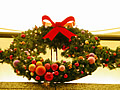 Ferragamo's Christmas wreath
