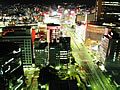 The night view of the Kobe City Office north side