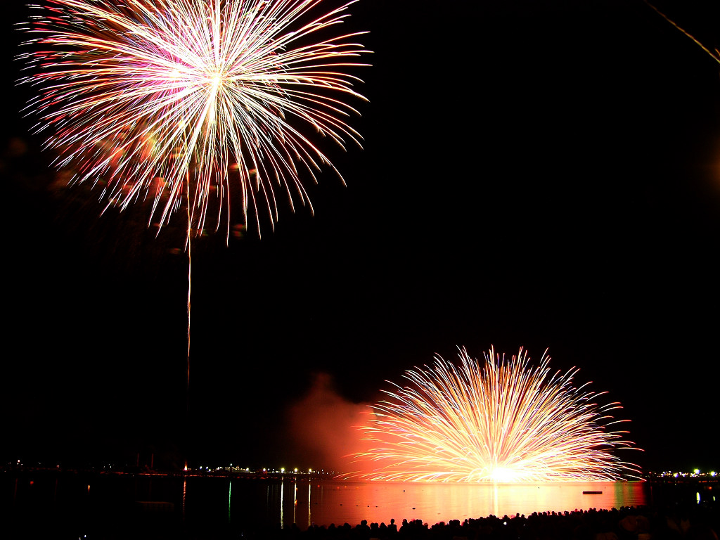 Tsuruga fireworks display Climax