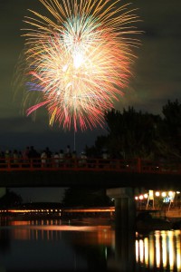 宇治川花火大会の開始640×960