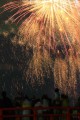 喜撰橋から花火を見上げる人々320×480