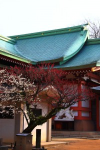 北野天満宮宝物殿の建物640×960