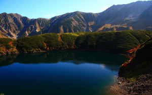 みくりが池から見た立山連峰1680×1050